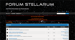 Desktop Screenshot of forum-stellarum.de