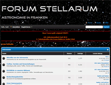 Tablet Screenshot of forum-stellarum.de